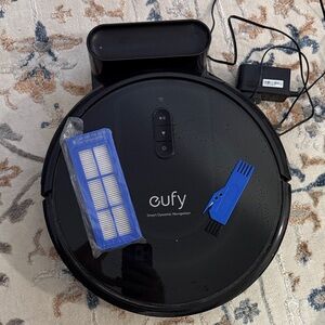 Eufy Black Robotic Vacuum Cleaner